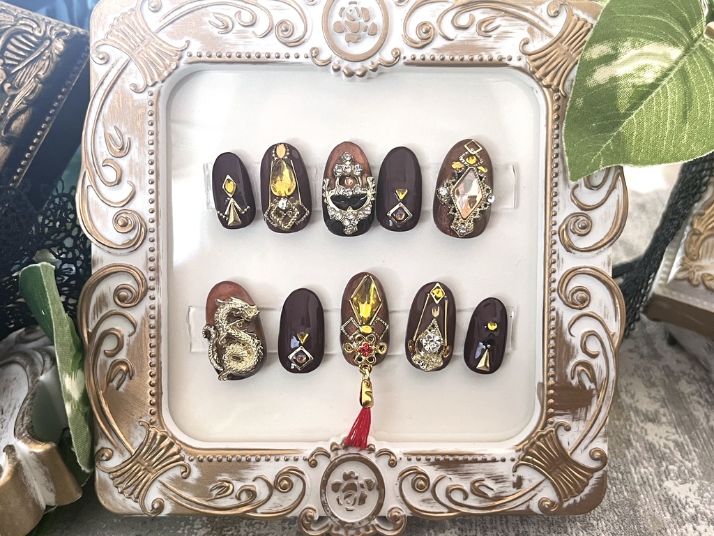 JNC ネイルディスプレイ用手型 ネイルチップ付き