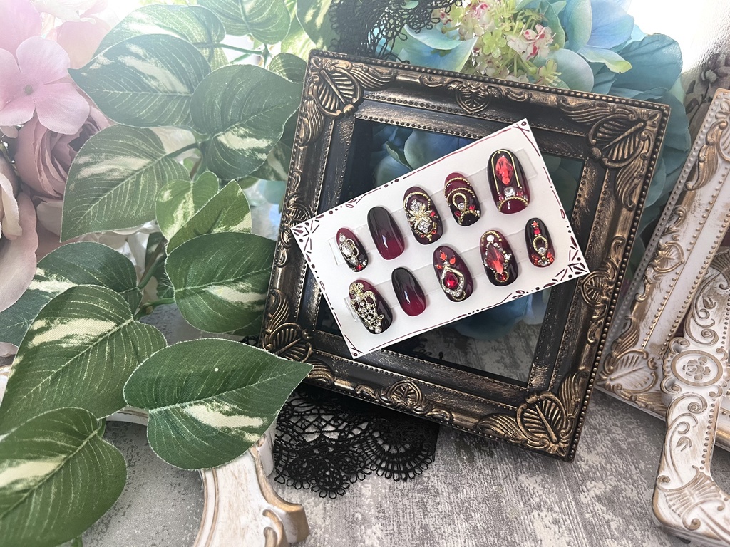 原神概念ネイルチップ＊ディルック