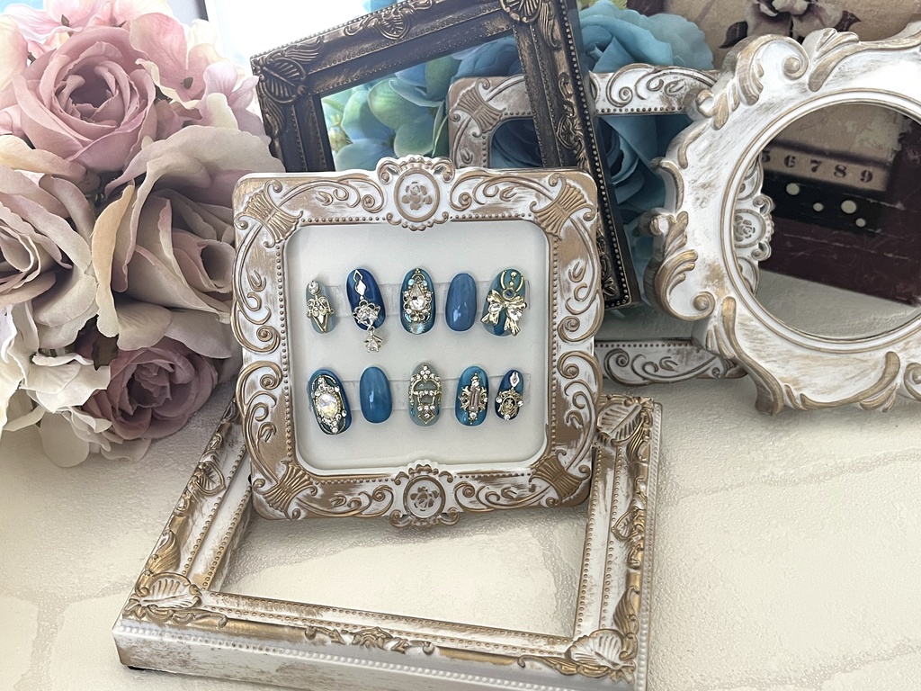 原神概念ネイル＊ヌヴィレット