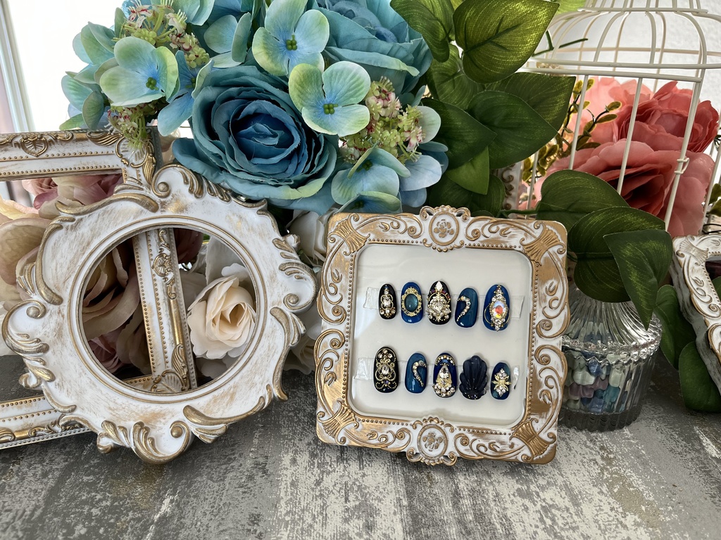 温変＊オクタ概念マーメイドネイルチップ