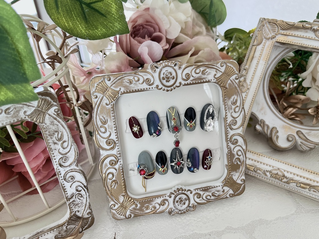 原神＊タルタリヤ概念ネイルチップ