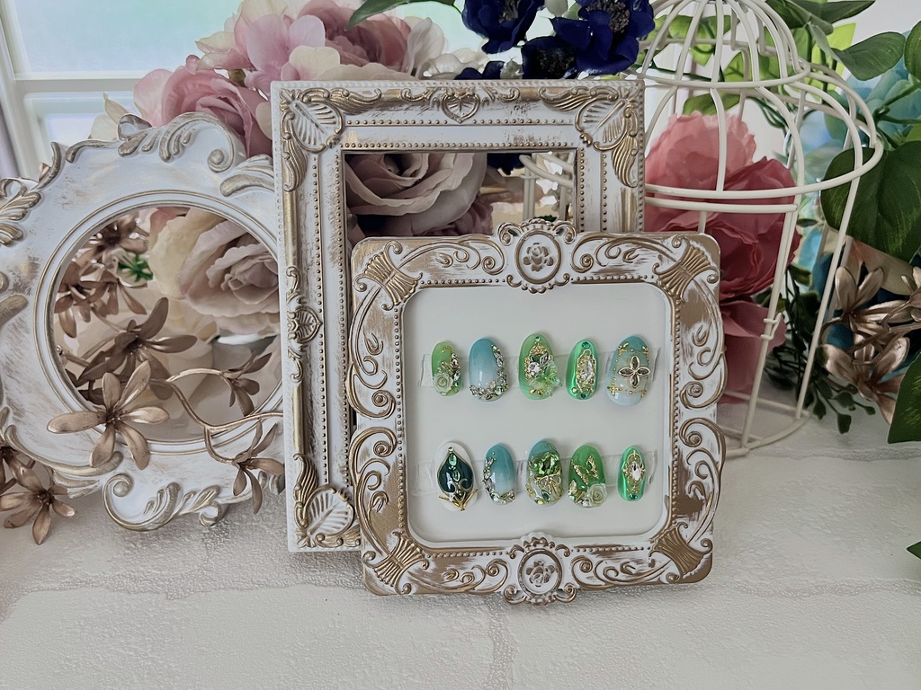 原神＊ナヒーダ概念ネイルチップ