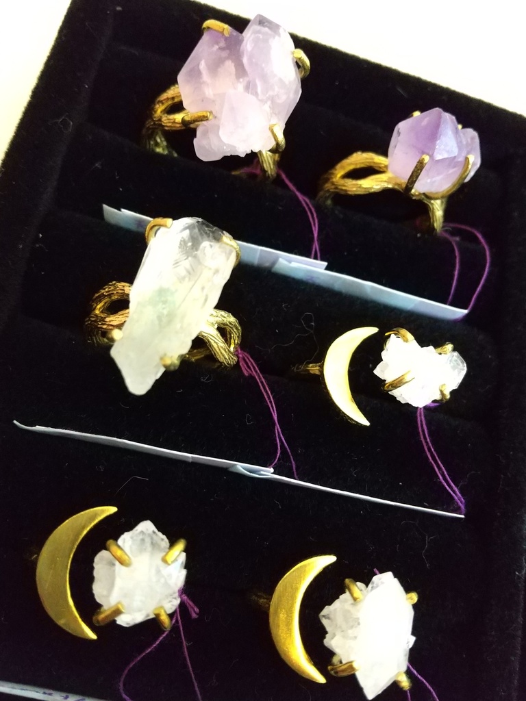 【天然石】るなの欠片リング