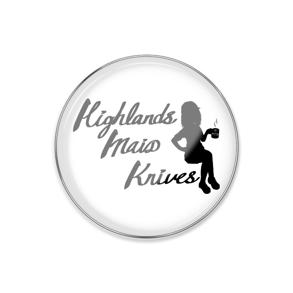 Highlands Maid Knives-ピンバッジ-