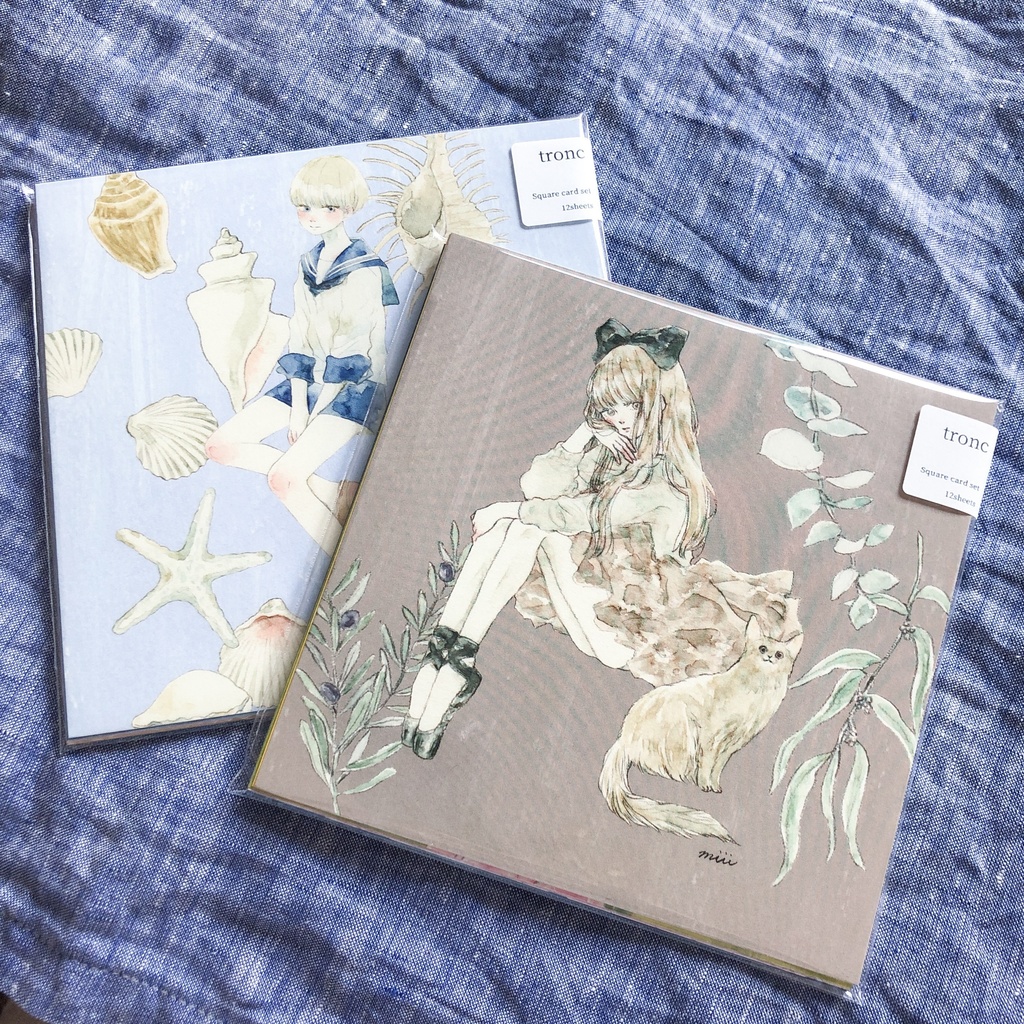 スクエアカードセット