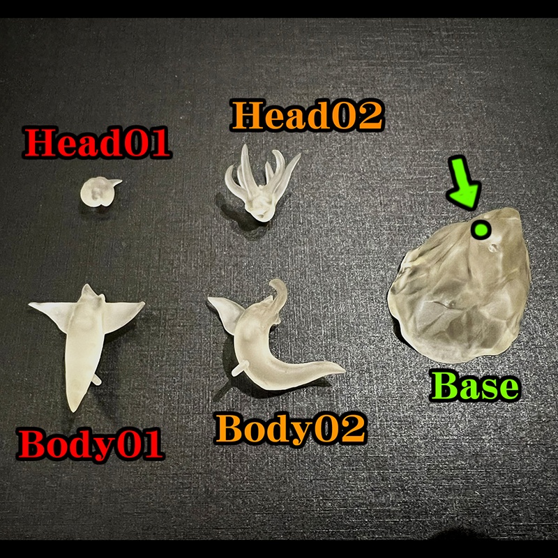 『クリオネ』stlデータ