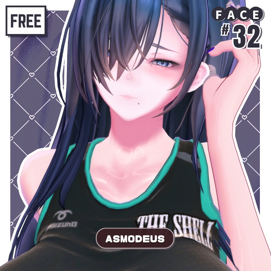 💗【FREE/無料】Asmodeus32TypeFaceAnimations ⌖ ݁˚