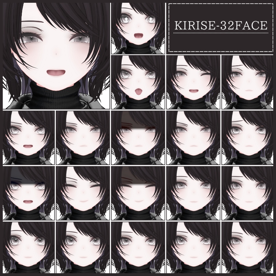 💗【FREE/無料】Kirise32TypeFaceAnimations ⌖ ݁˚