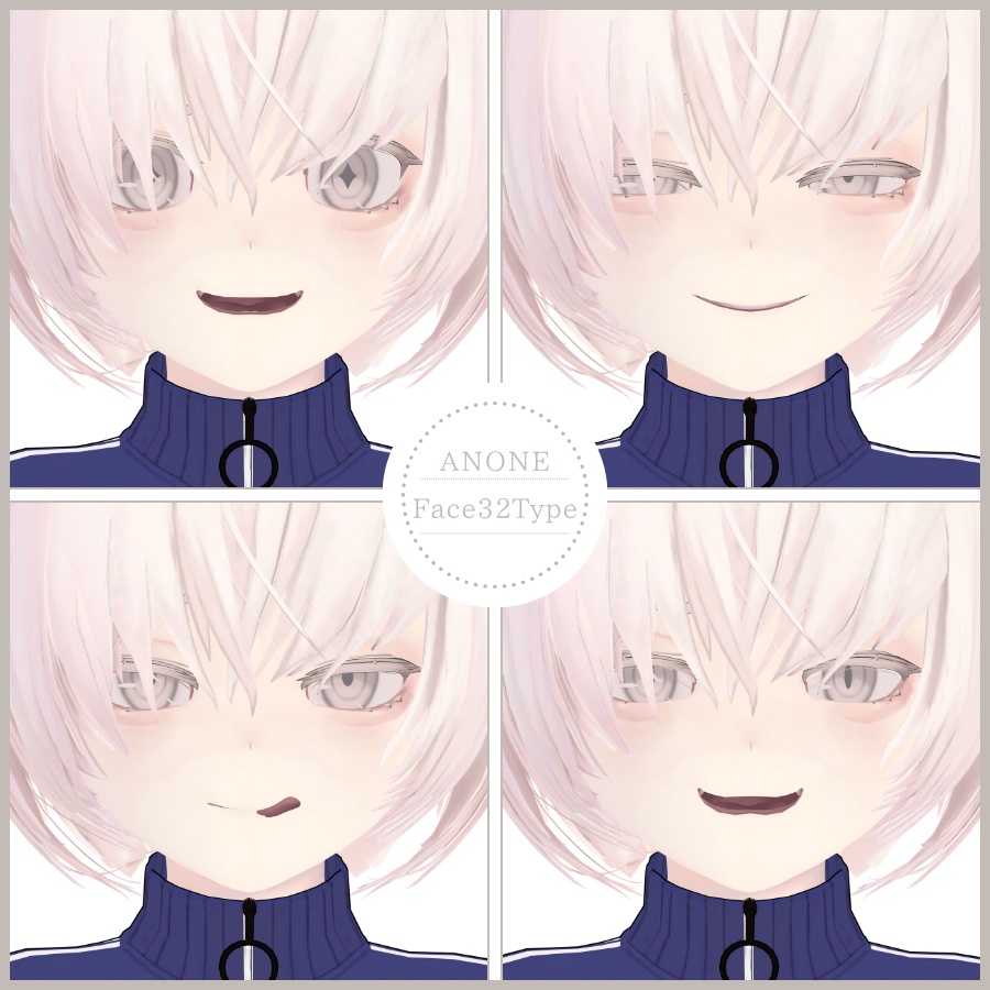 💗【FREE/無料】Anone32Type❥動くまばたきFaceAnimations ⌖ ݁˚