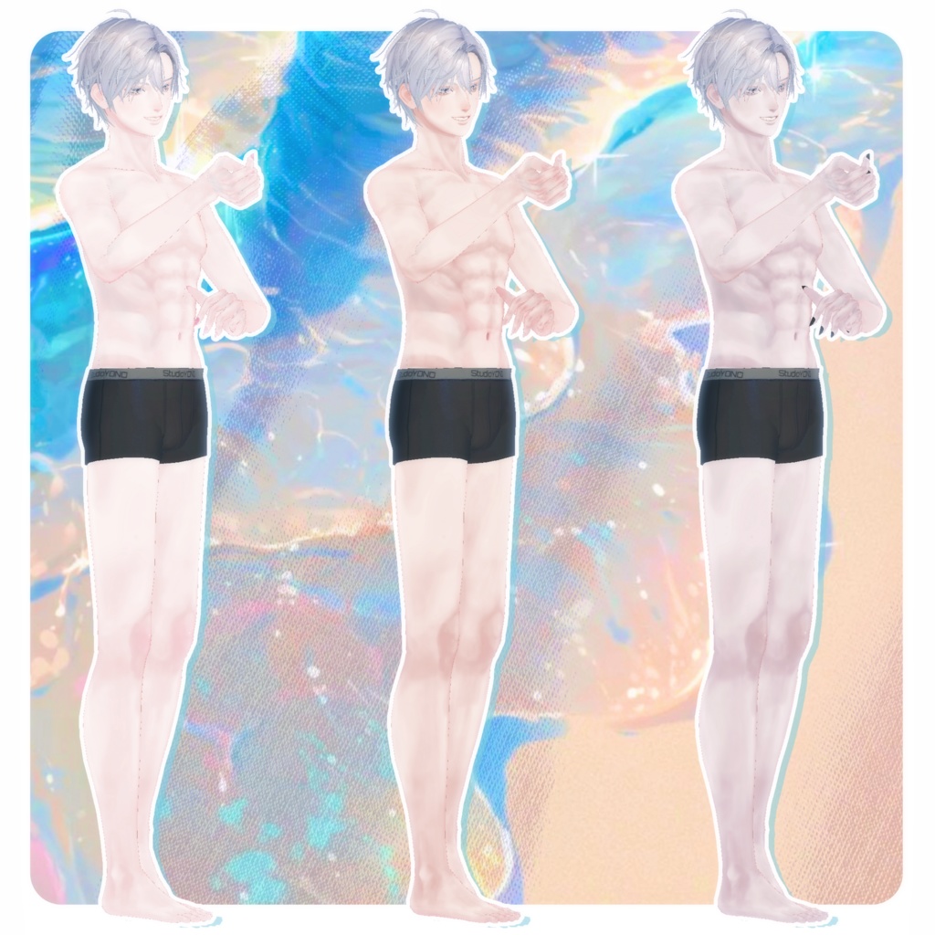 🩵【怜-Rei】BodyTexture&Nail