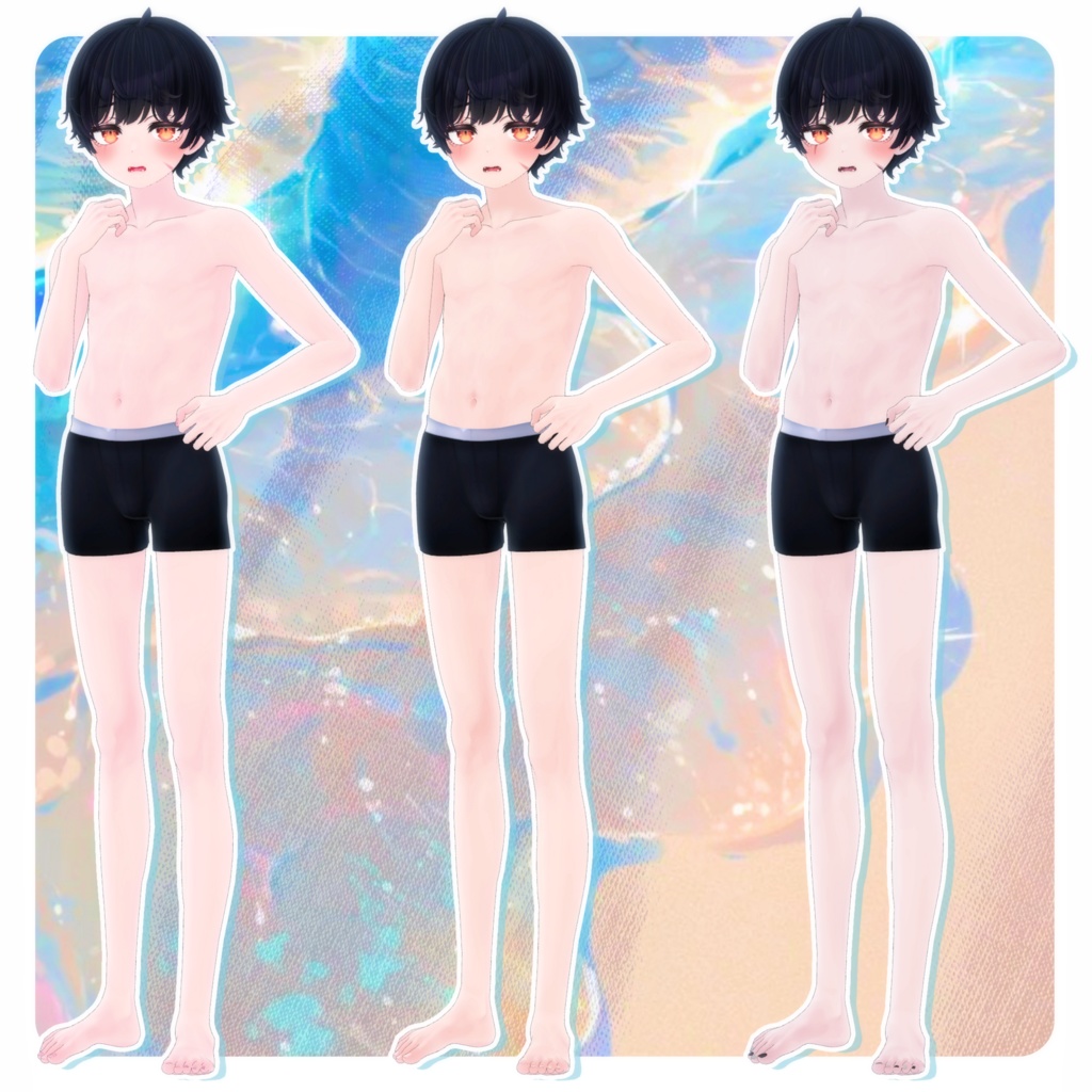 🩵【リュオン-Ryuon】BodyTexture&Nail