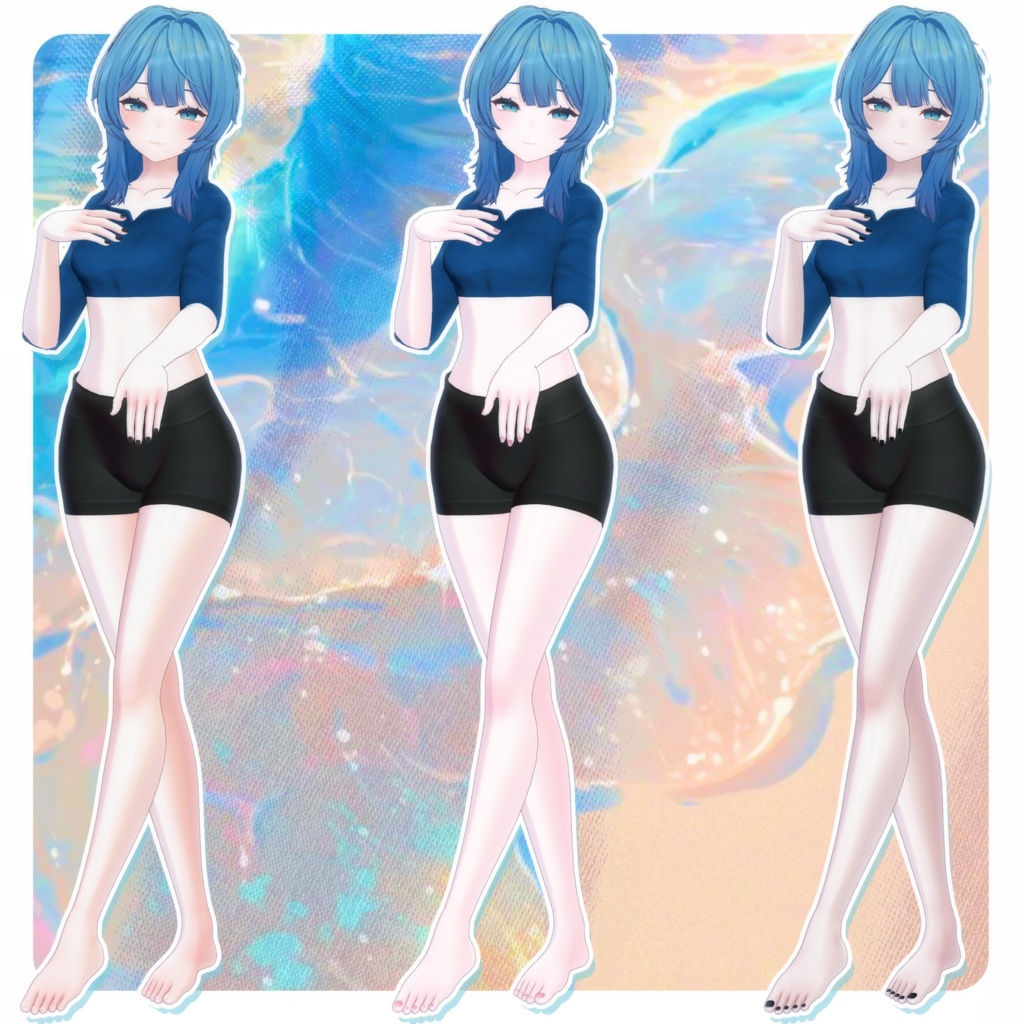 🩵【レティニア-Retinia】BodyTexture&Nail