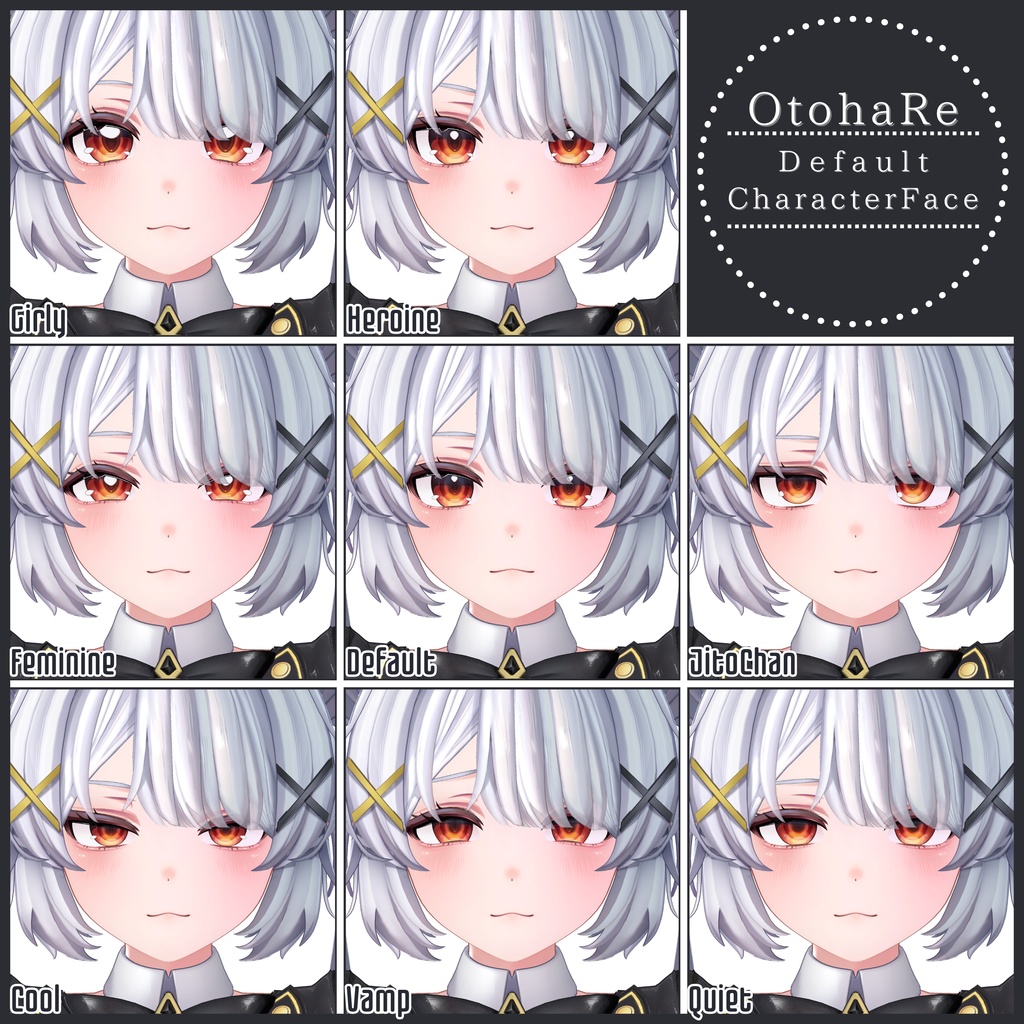 💗【FREE/無料】Otoha Re32Type❥動くまばたきFaceAnimations ⌖ ݁˚