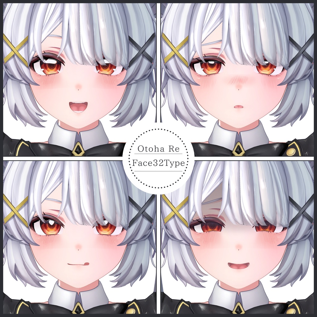 💗【FREE/無料】Otoha Re32Type❥動くまばたきFaceAnimations ⌖ ݁˚
