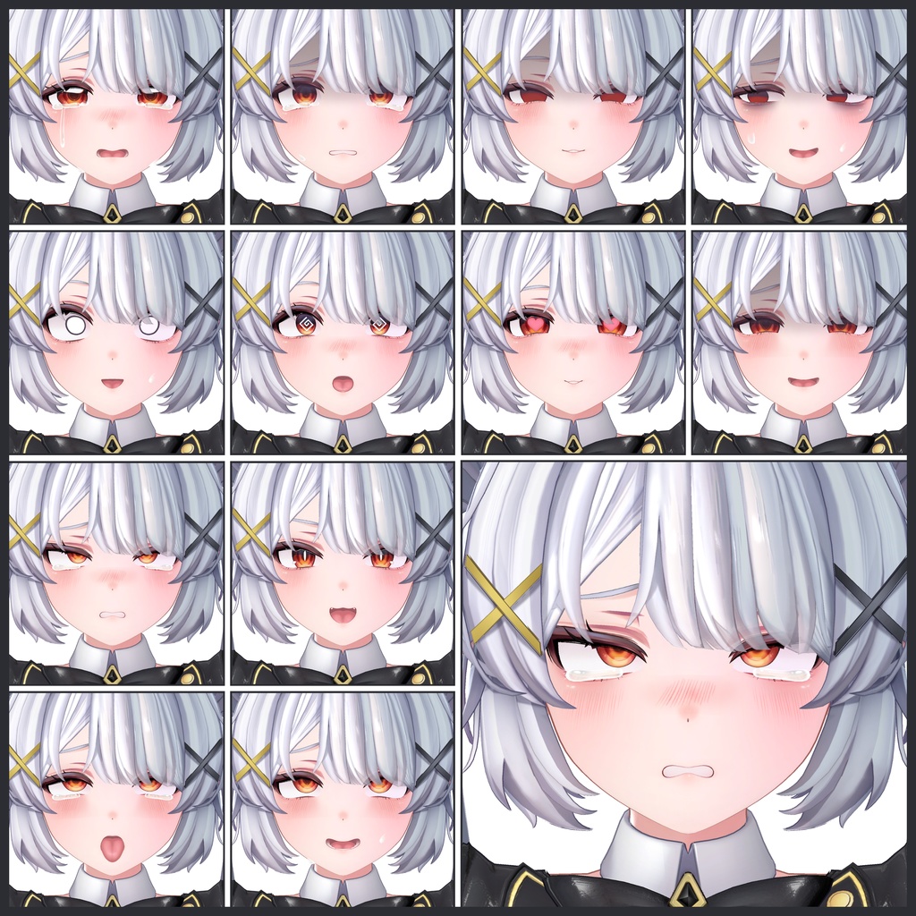 💗【FREE/無料】Otoha Re32Type❥動くまばたきFaceAnimations ⌖ ݁˚