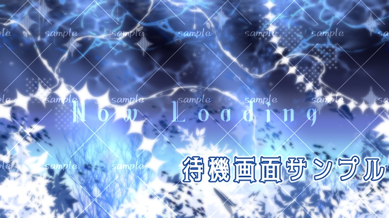 【動く配信素材】海中背景