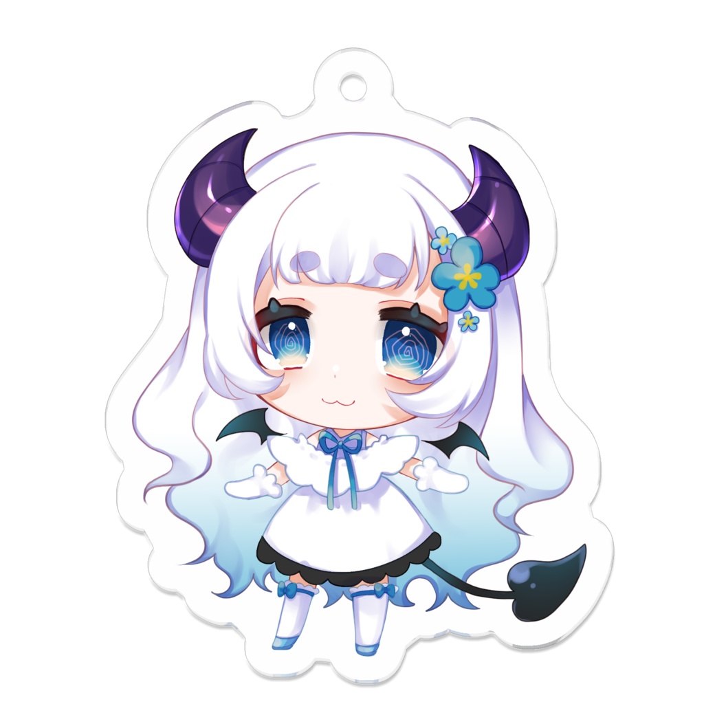 悪魔ちゃんアクリルキーホルダー