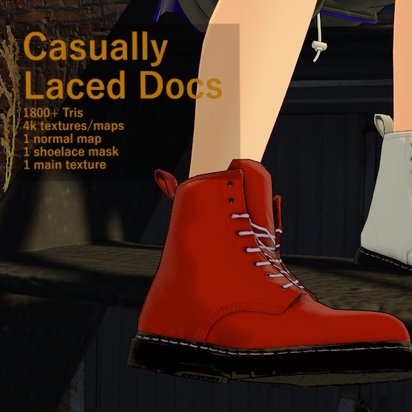 Casually Laced Doc Boots