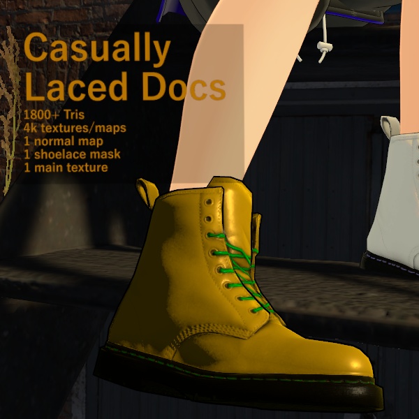 Casually Laced Doc Boots
