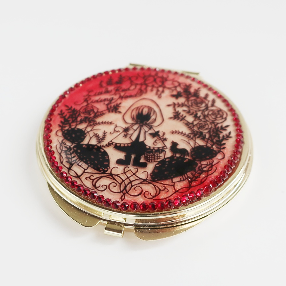 「赤ずきん」切り絵ミラー