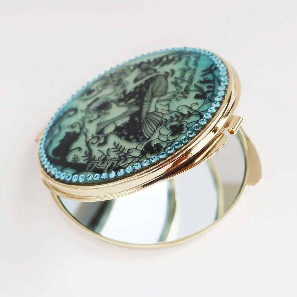 「不思議の国のアリス」切り絵ミラー