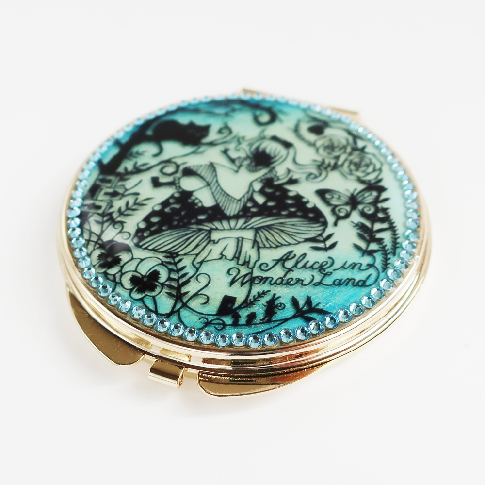 「不思議の国のアリス」切り絵ミラー