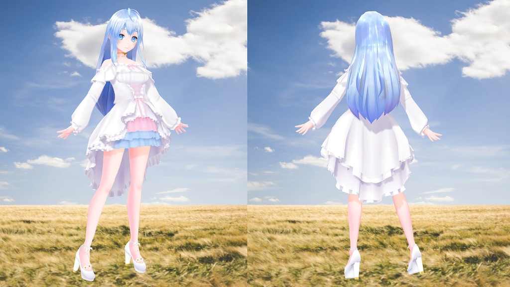 Leia 莱娅 MMD Model