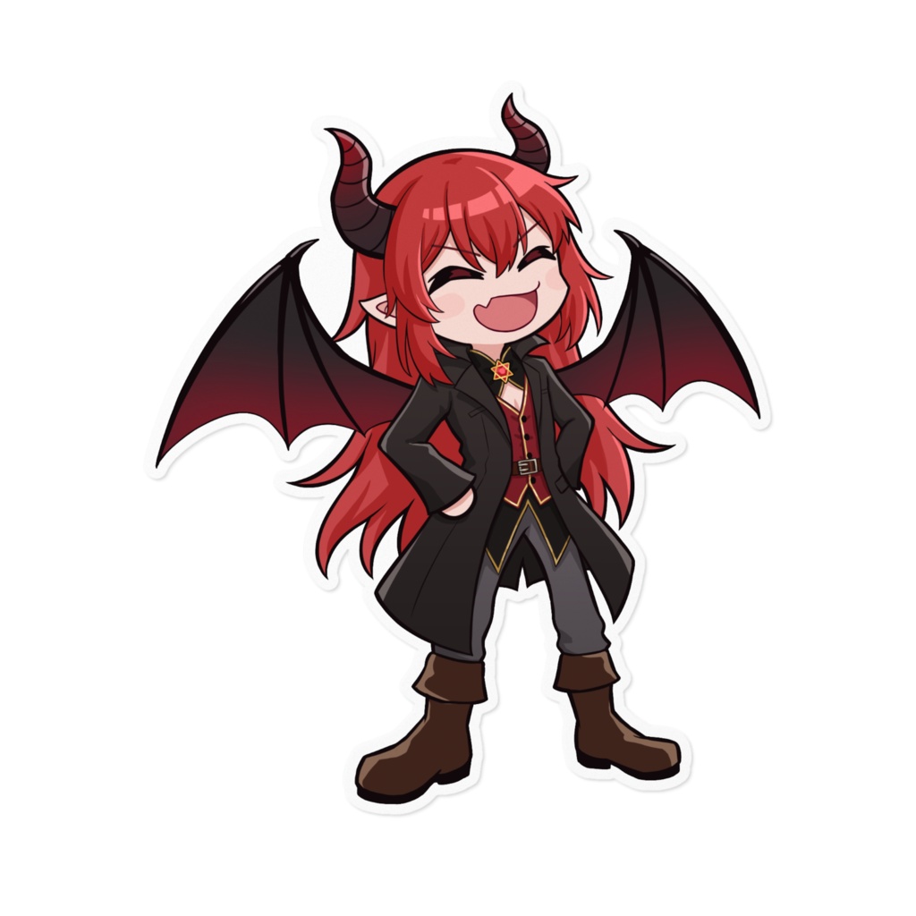 魔王アクギアステッカー