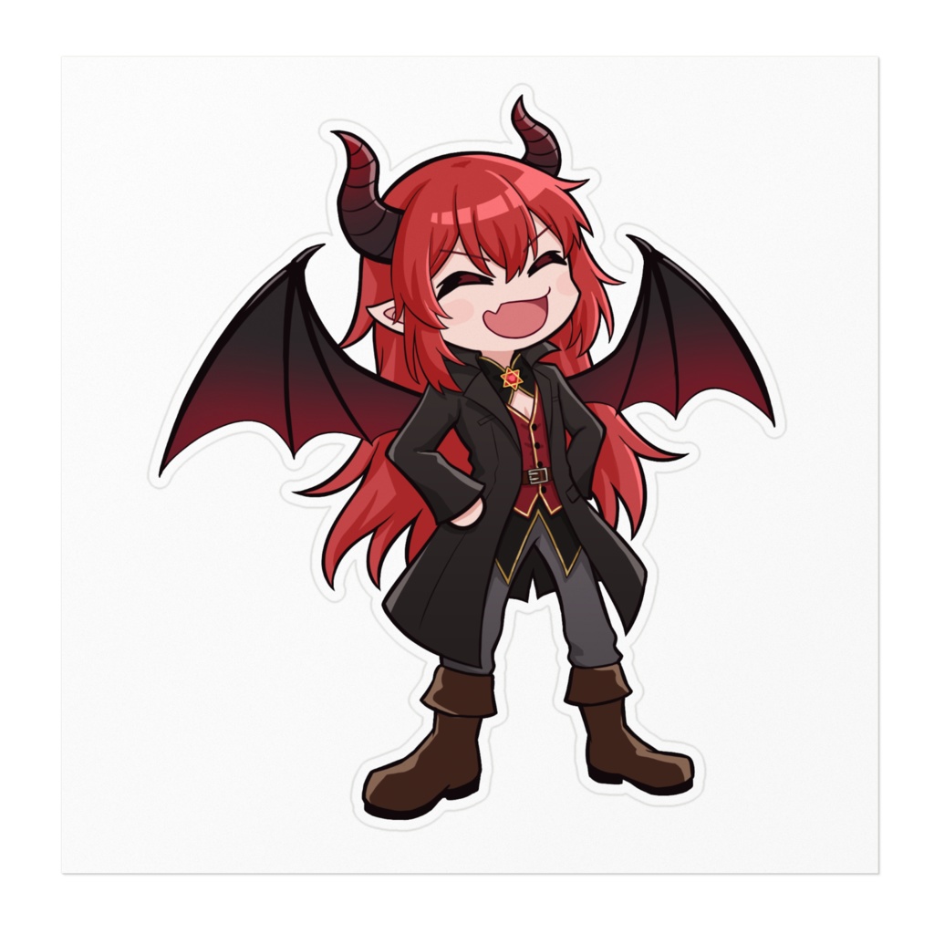 魔王アクギアステッカー