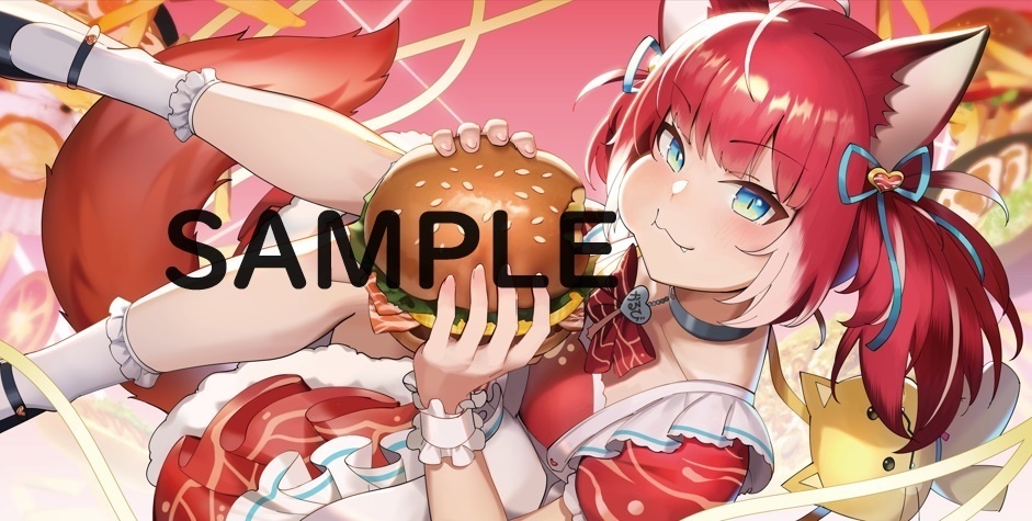 赤見かるび　デスクマット