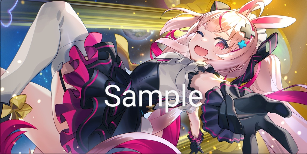 兎鞠まり　デスクマット