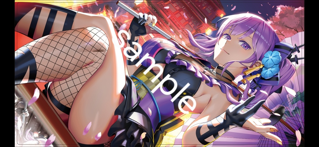 朝ノ瑠璃　デスクマット