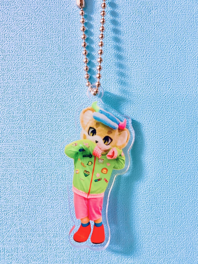 実写アクリルキーホルダー