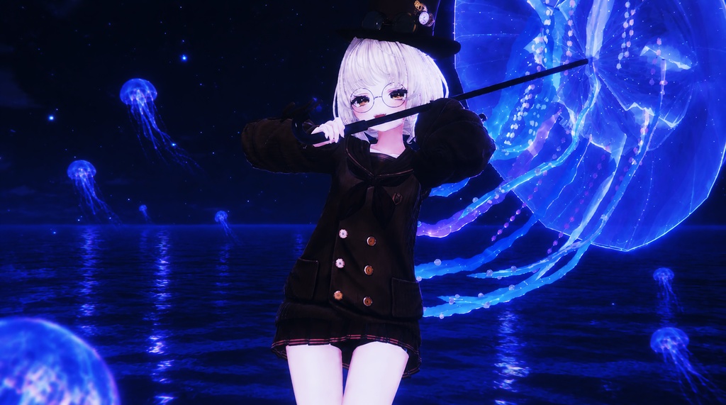 VRC想定 海月の傘/JellyfishUmbrella