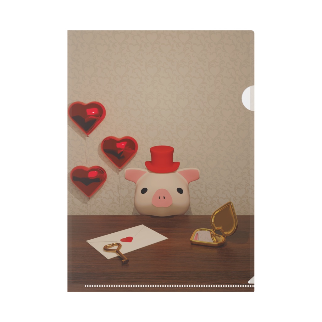 [クリアファイル - A4] 脱出ゲーム HEART