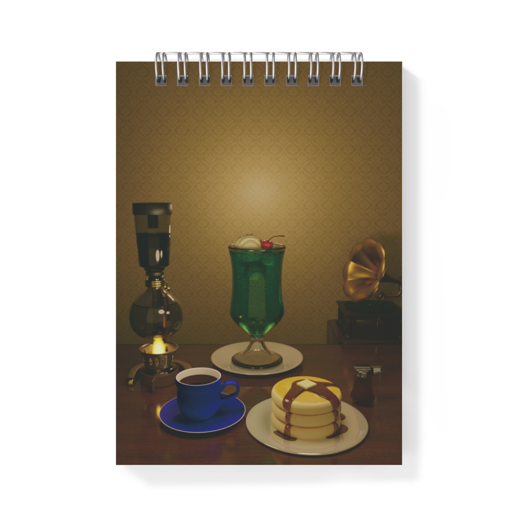 [メモ帳 A6] 脱出ゲーム STAR CAFE
