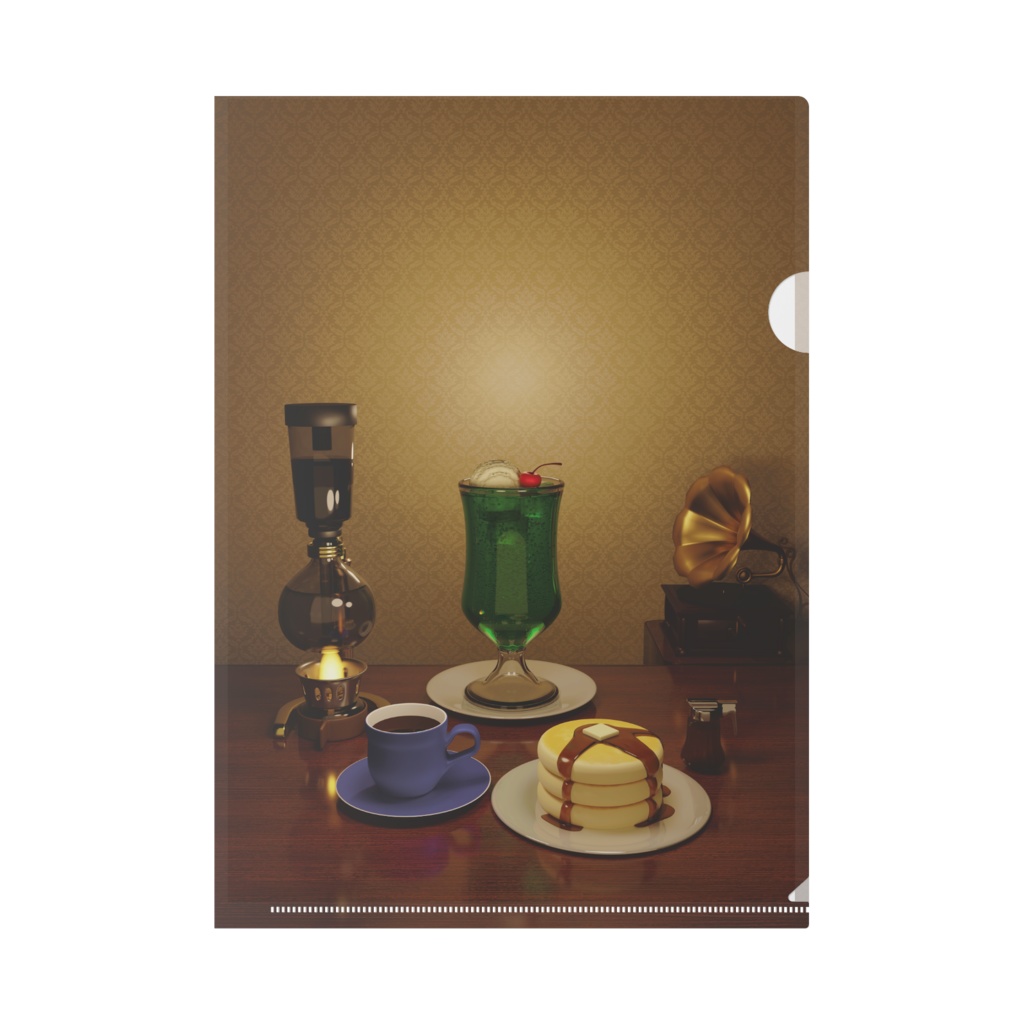 [クリアファイル - A4] 脱出ゲーム STAR CAFE