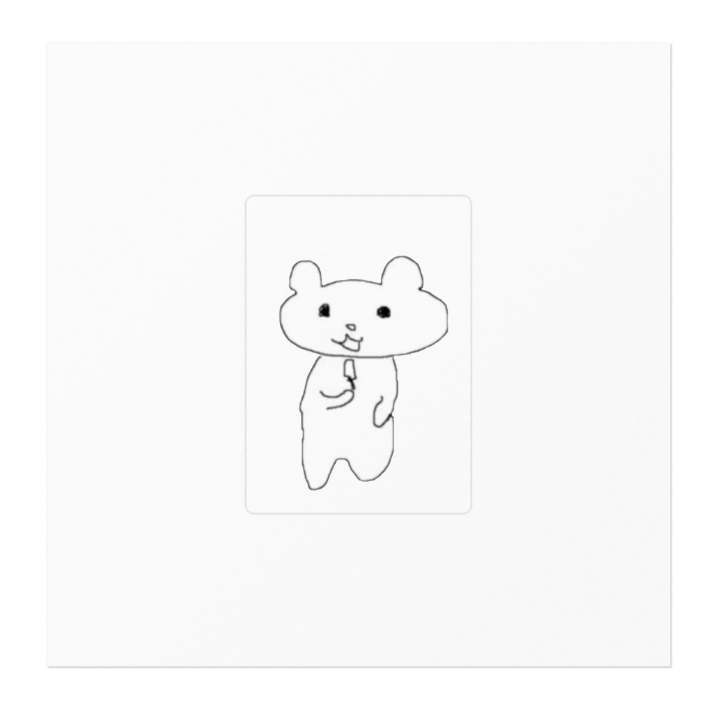 にたくまステッカー【大】