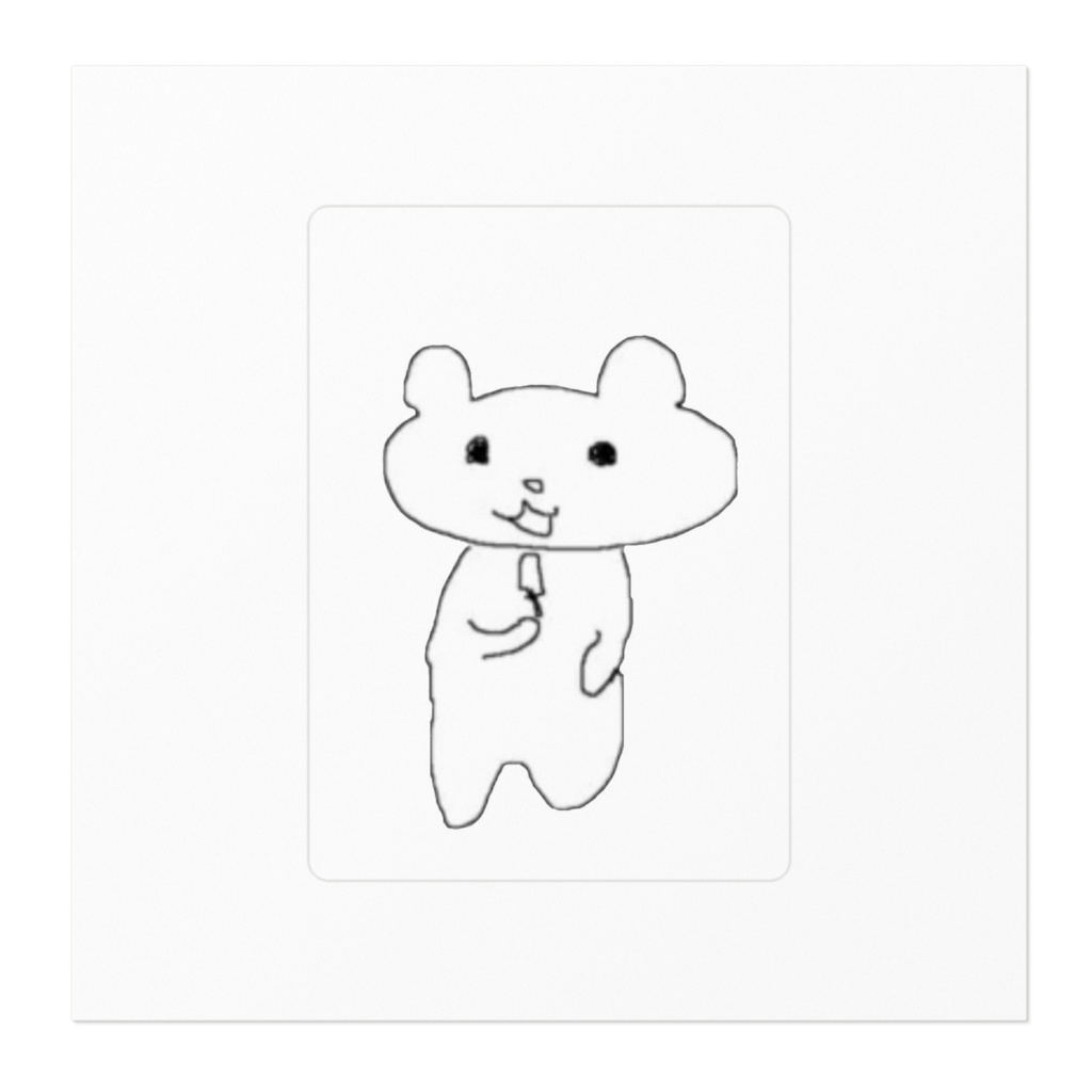 にたくまステッカー【中】