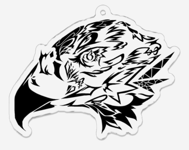 アニマルエル「イヌワシ」アクリルキーホルダー