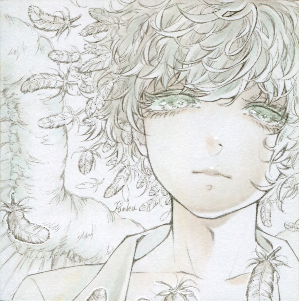【額装原画】影