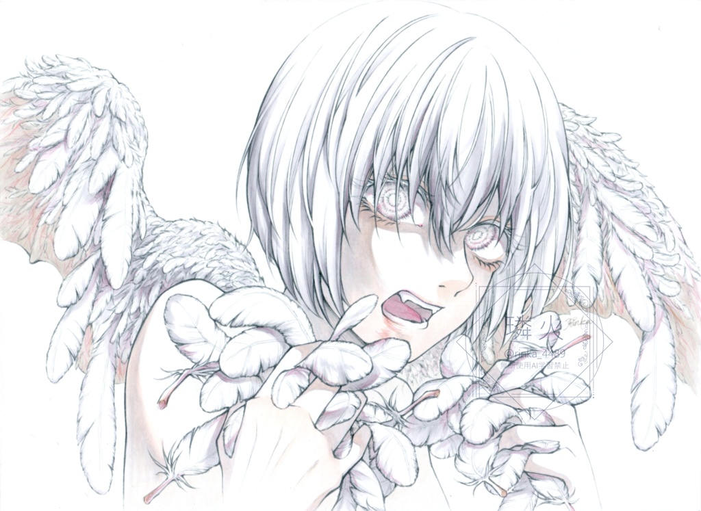 【額装原画】Which