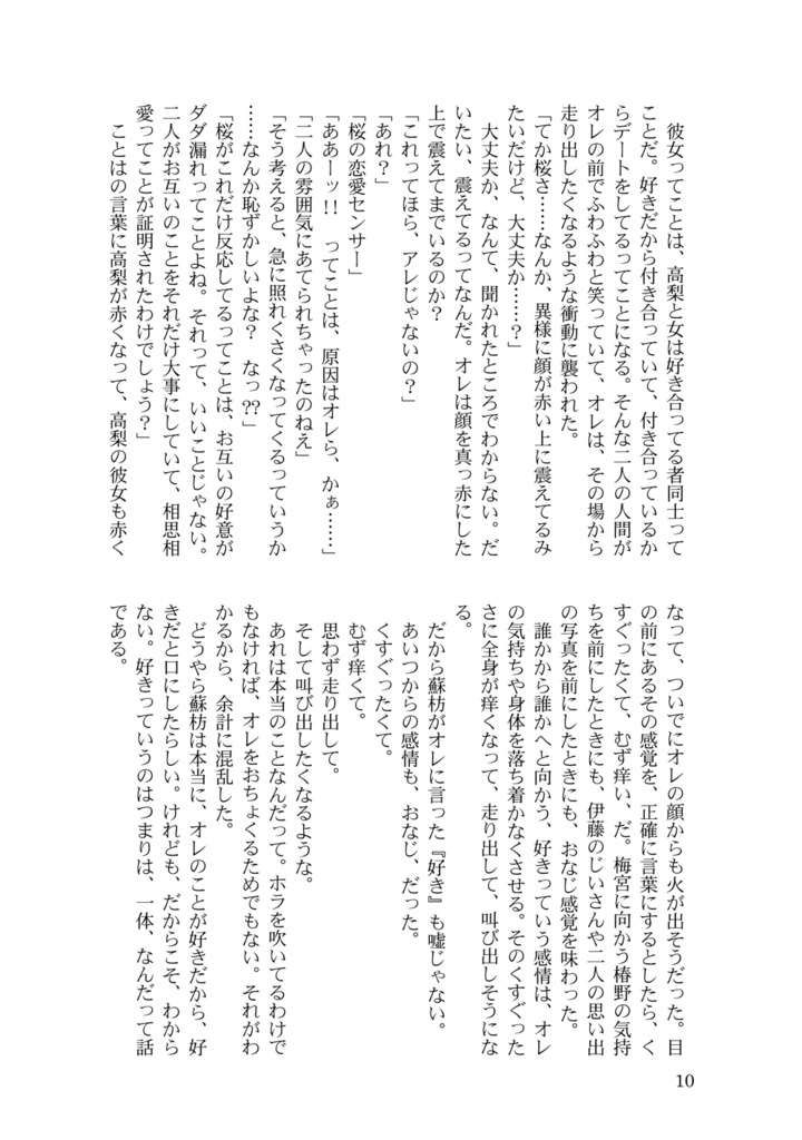 オレの好きなひと(すおさく)