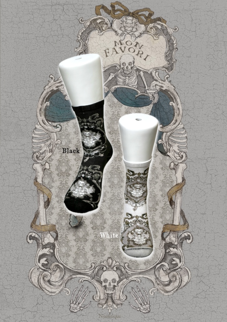 Bon'sCollection オリジナルプリント靴下