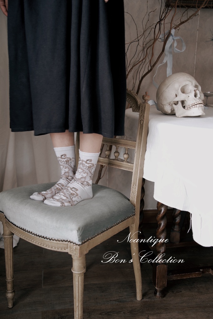 Bon'sCollection オリジナルプリント靴下