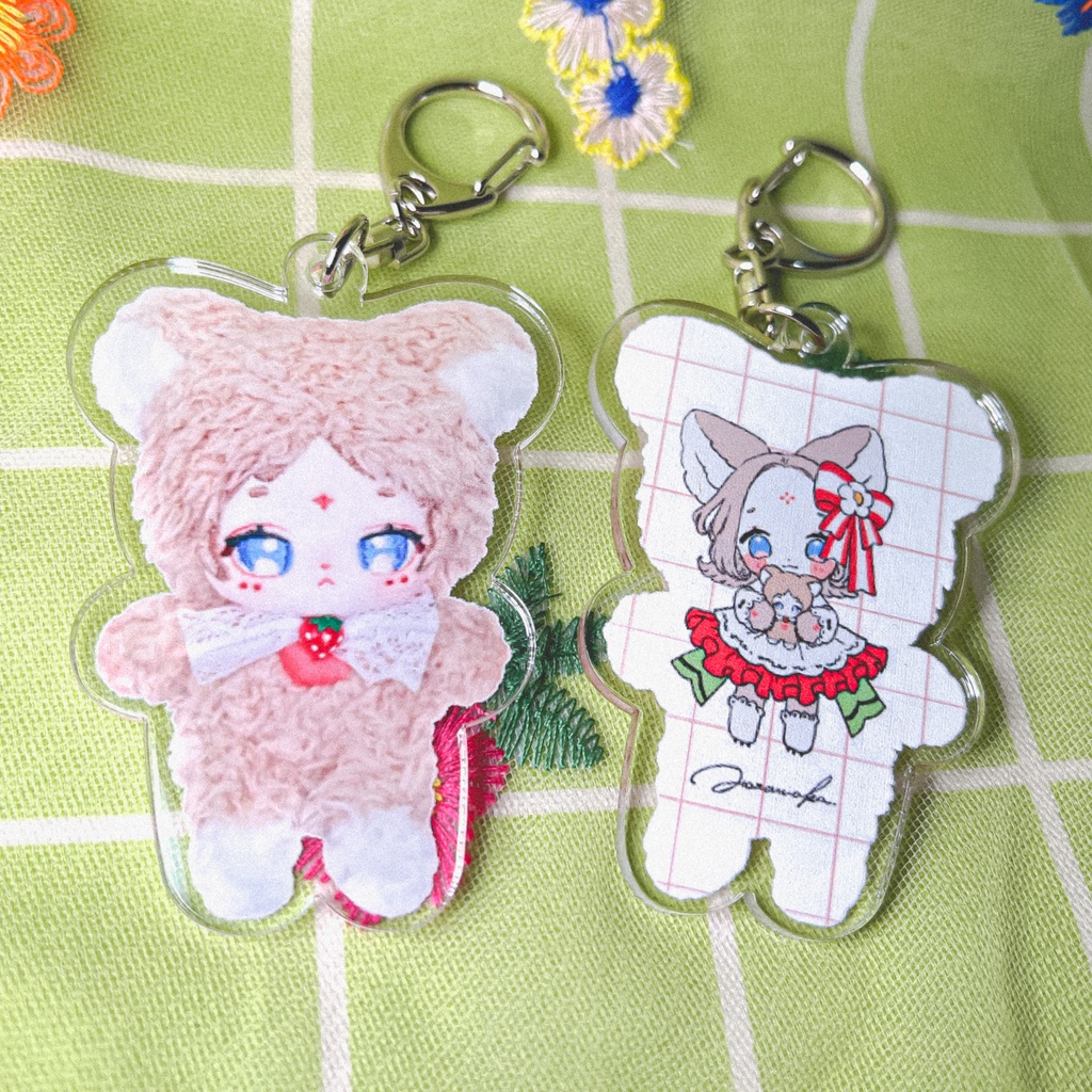 ラフシュぬいアクキー