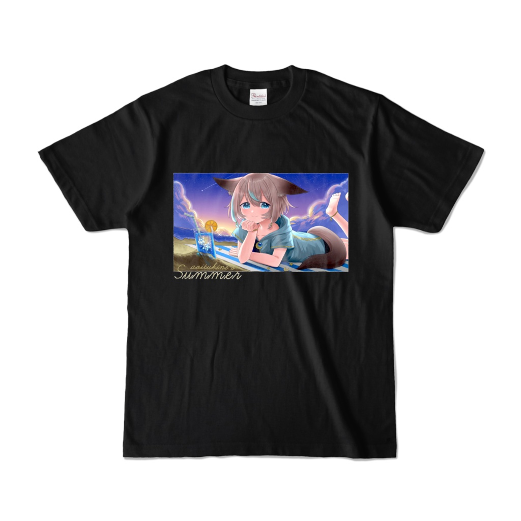 あおいつきね-2023水着Tシャツ黒