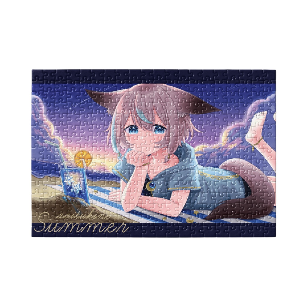 あおいつきね-2023水着パズル黒