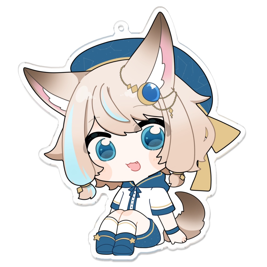 あおいつきね-1周年記念ミニキャラアクリルキーホルダー