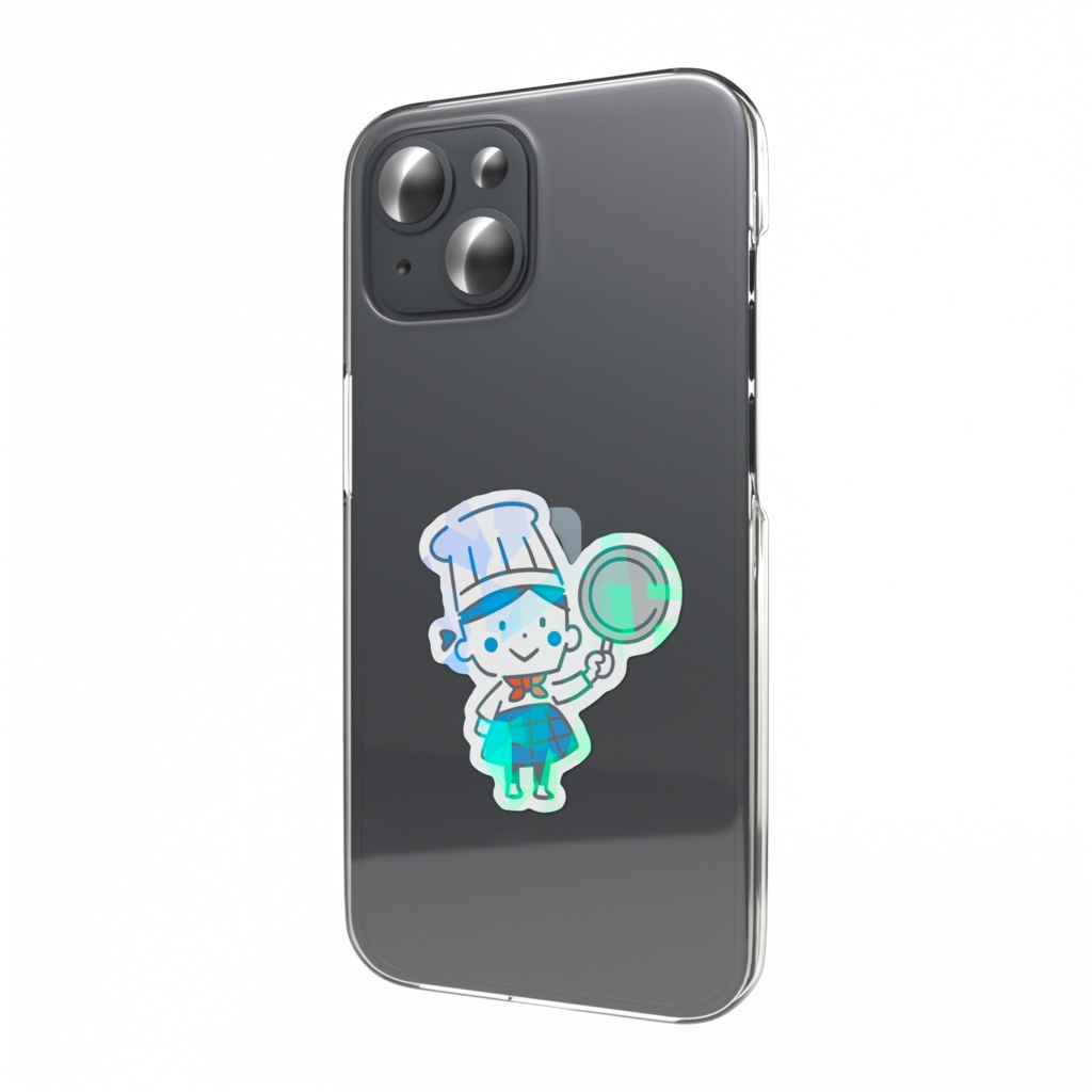 だいちのめぐみ　スマホステッカー　ホログラム